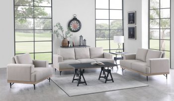 Kester Sofa 509181 in Beige Fabric by Coaster w/Options [CRS-509181-Kester]