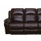 Warner Power Motion Sofa in Wine Fabric by NCFurniture