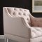 Proverbial Accent Chair in Pink Velvet by Modway