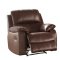 Jedidiah Motion Sofa 8315 in Chocolate by Homelegance w/Options