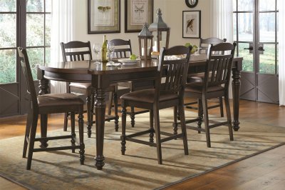 104788 Mulligan Dining Table Counter Height by Coaster w/Options