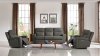 Shaw Power Motion Sofa Set 3Pc in Grey Fabric by VIG