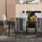 Sophia Dining Table 941 in Platinum by Klaussner w/Options