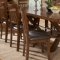 Vasquez 2504-96 Dining Table by Homelegance - Warm Oak w/Options