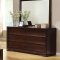 CM7116 Kozani Bedroom in Walnut w/Optional Casegoods