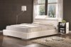 Maxine 300379 Upholstered Bed in White Leatherette by Coaster