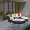 Pursuit Outdoor Patio Daybed Set Choice of Color by Modway