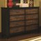 202301 Conway Bedroom by Coaster in Brown & Black w/Options