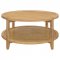 Camillo Coffee Table 3Pc Set 709698 in Maple by Coaster