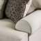 Gilda Sofa SM1272 in Premium Beige Fabric w/Options