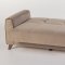 Fabio Plato Light Brown Sofa Bed in Fabric by Sunset w/Options