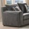 Ushury Sofa 53190 in Gray Fabric by Acme w/Options