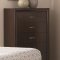 202181 Simone Bedroom by Coaster in Cappuccino w/Options