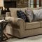 7592BR Sofa & Loveseat Set in Tan Gavin Mushroom by Beautyrest