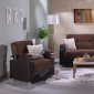 Luna Naomi Brown Sofa Bed by Bellona w/Options