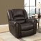 U98782 Motion Sofa in Brown PU by Global w/Options