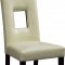 DG072DC-BEI Dining Chair Set of 4 in Beige PU by Global