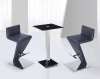 MD096BT Bar Set 3Pc in Black by Global w/2 Bar Stools