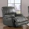 U1952 Power Motion Sofa in Charcoal Fabric by Global w/Options