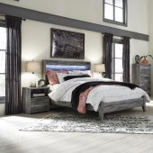 Baystorm Bedroom 5Pc Set B221 in Gray by Ashley