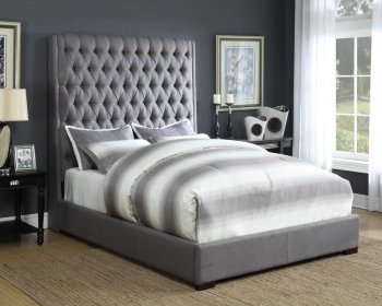 Coaster camille upholstered deals bed