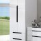 B25A Bedroom in White & Black High Gloss by Pantek w/Options