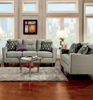 Coltrane Sofa SM8210 in Gray Fabric w/Options