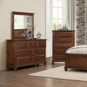 Bardwell Bedroom 1870 in Brown Cherry by Homelegance w/Options