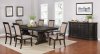 Whitney Dining Table 121281 Burnished Black by Coaster w/Options