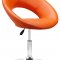 Black or White Contemporary Leatherette Bar Stool