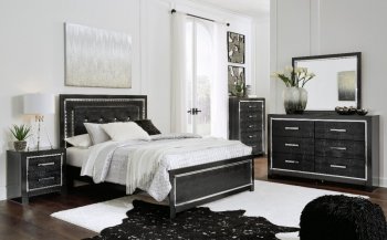 Kaydell Bedroom 5Pc Set B1420 in Black by Ashley [SFABS-B1420-Kaydell]