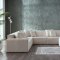 Daya Modular Sectional Sofa in Cream Fabric by Bellona w/Options