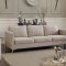 Breaux Sofa & Loveseat Set 8235SS - Sesame Fabric by Homelegance