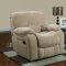 U2007 Reclining Sofa in Froth Fabric by Global Furniture USA