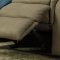 Sage Padded Micro Suede Traditional Recliner