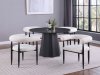 Camden Dining Set 5Pc 17350 in Black by Coaster