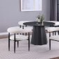 Camden Dining Set 5Pc 17350 in Black by Coaster