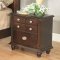 Dark Brown Finish Transitional 6Pc Bedroom Set w/Options