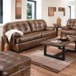 Saturo Sofa 55775 in Brown Top Grain Leather Match by Acme