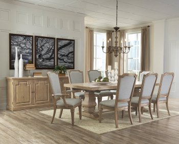 Florence 180201 Dining Table in Rustic Smoke by Coaster [CRDS-180201-180202-Florence]