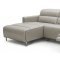 Dylan Power Motion Sectional Sofa in Taupe Leather by J&M