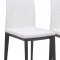 Somers Set of 4 Dining Chairs SV17WL in White by LeisureMod