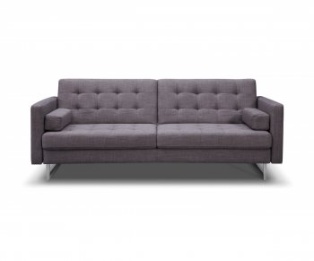 Giovanni Sofa Bed in Grey Fabric by Whiteline [WLSB-Giovanni-Fabric]