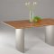 Jessica Dining Table in Light Oak by Chintaly w/Optional Items