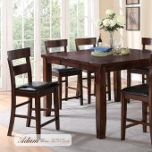 Adam 5Pc Counter Height Dinette Set w/Optional Chairs