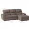 Andes Sectional Sofa Bed 9858TP in Taupe Fabric by Homelegance