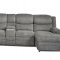 Sali Power Motion Sectional Sofa 6Pc MNY2860 in Gray Fabric