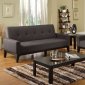 CM2450 Laporte Sofa Bed in Charcoal Fabric w/Optional Chair