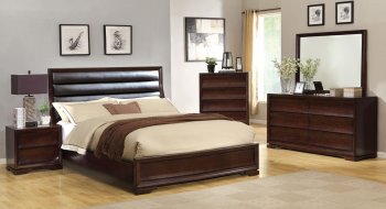 CM7116 Kozani Bedroom in Walnut w/Optional Casegoods [FABS-CM7116 Kozani]