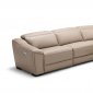 Nova Power Motion Sectional Sofa in Tan Leather by J&M